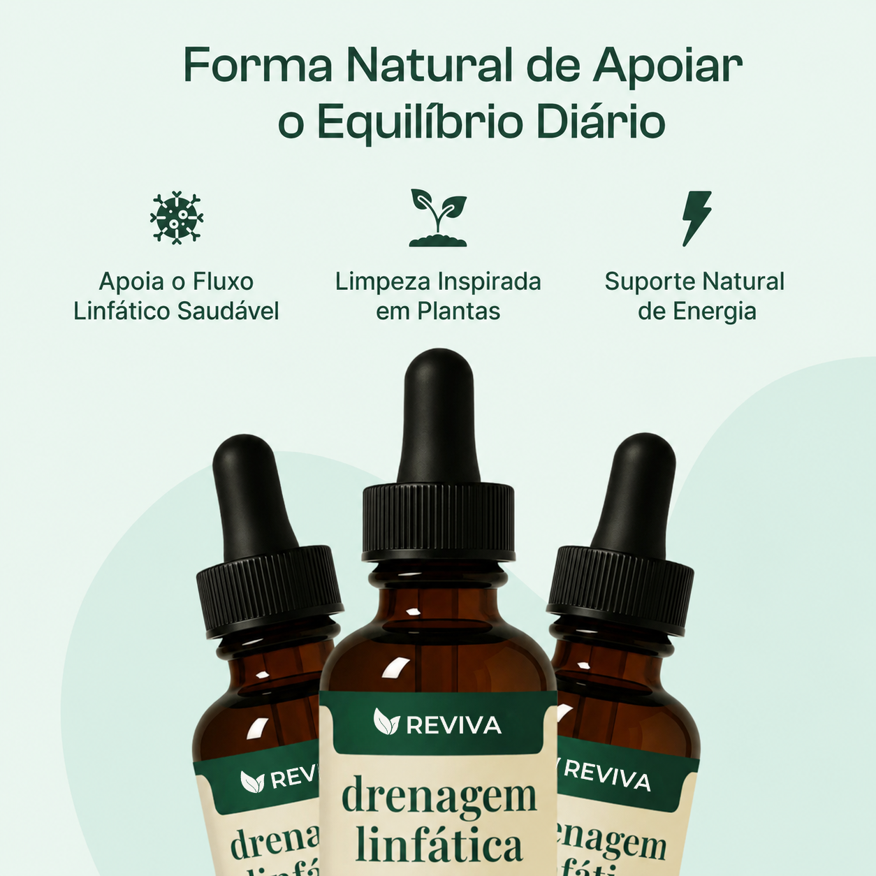 Reviva® Gotas para Drenagem Linfática.