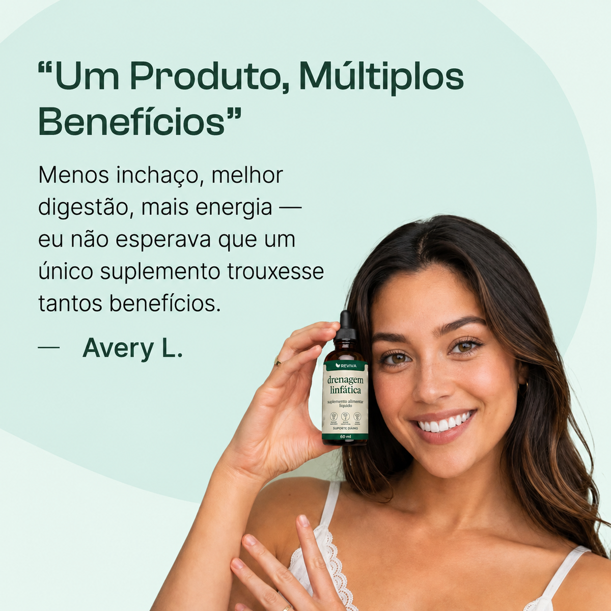 Reviva® Gotas para Drenagem Linfática.