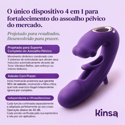 FemPulse™4 em 1 – Sistema Avançado de Fortalecimento Íntimo