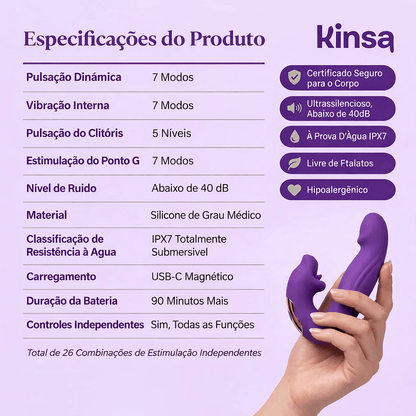 FemPulse™4 em 1 – Sistema Avançado de Fortalecimento Íntimo