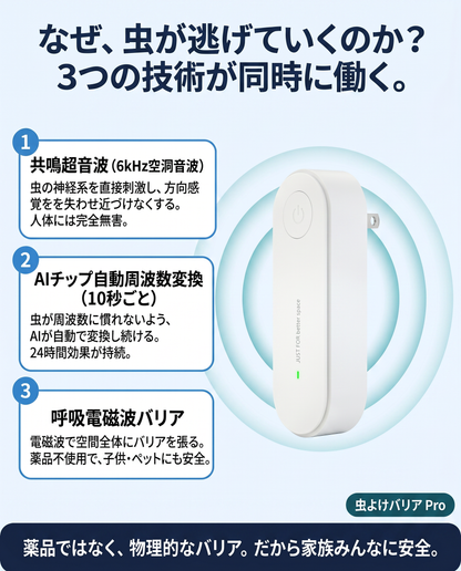 虫よけバリア（むしよけバリア プロ）