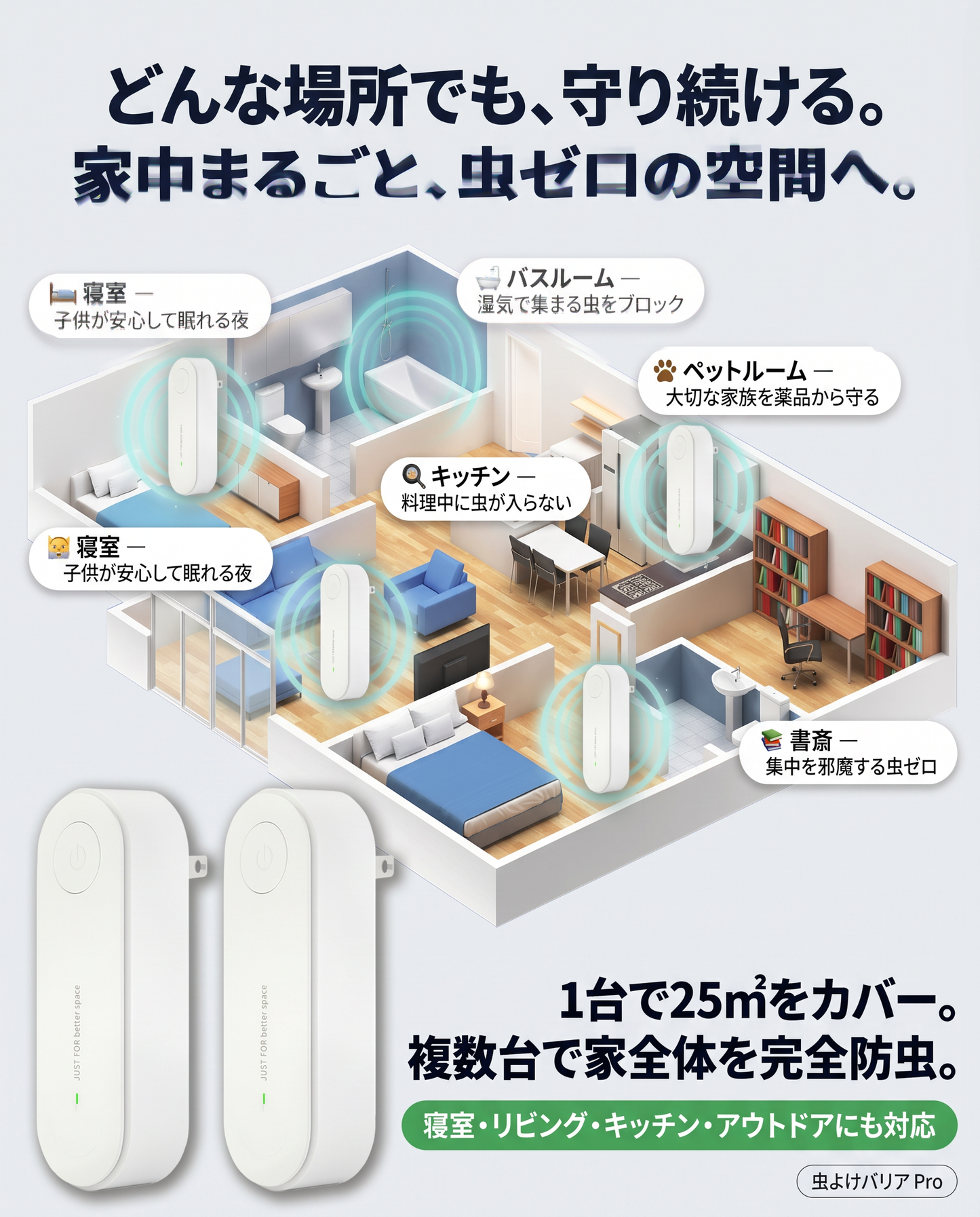 虫よけバリア（むしよけバリア プロ）