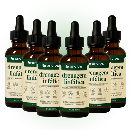 Reviva® Gotas para Drenagem Linfática