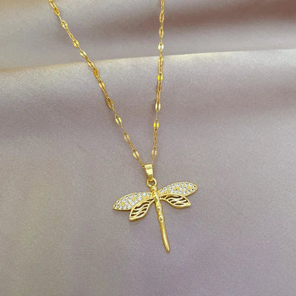 Aurelia Dragonfly Necklace