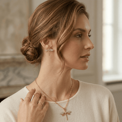 Aurelia Dragonfly Necklace