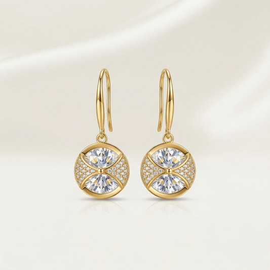 Aurelia Radiant Zirconia Earrings