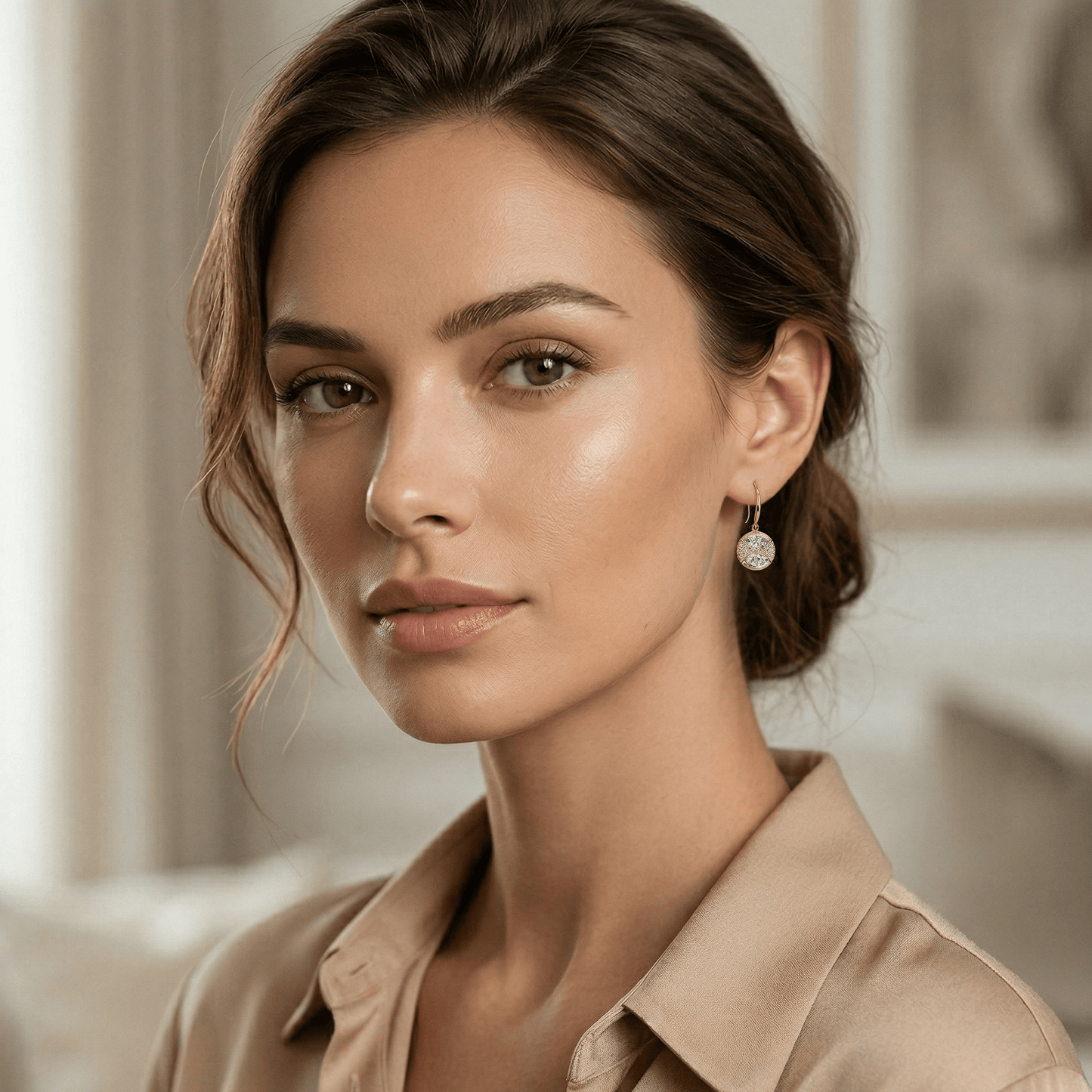Aurelia Radiant Zirconia Earrings