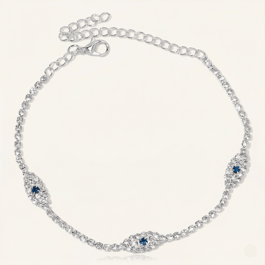 Aurelia Zirconia Tennis Anklet