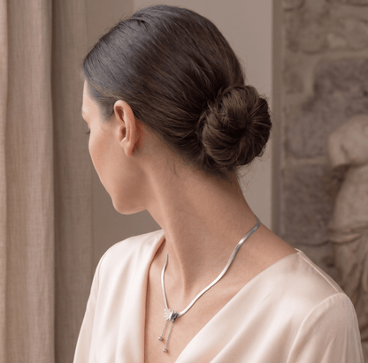 Aurora Butterfly Lariat Necklace