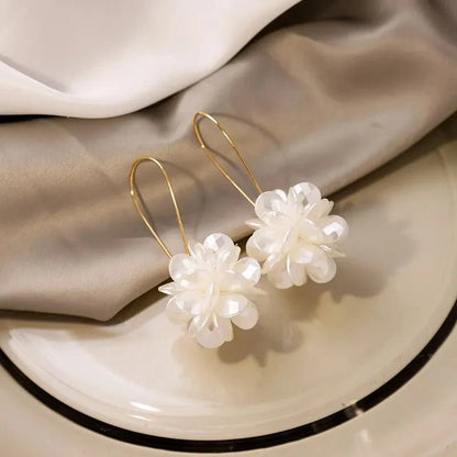 Blossom Pearl Drop Earrings