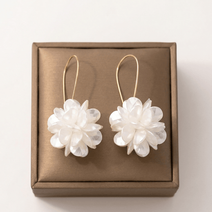 Blossom Pearl Drop Earrings