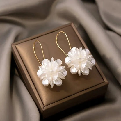 Blossom Pearl Drop Earrings