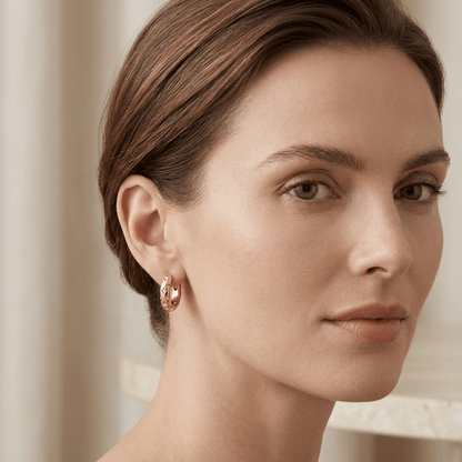 Celestial Gold Hoops
