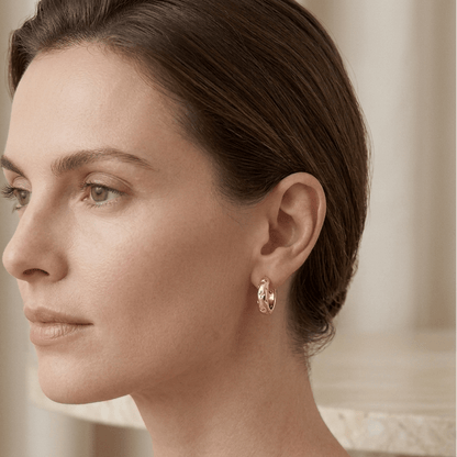 Celestial Gold Hoops