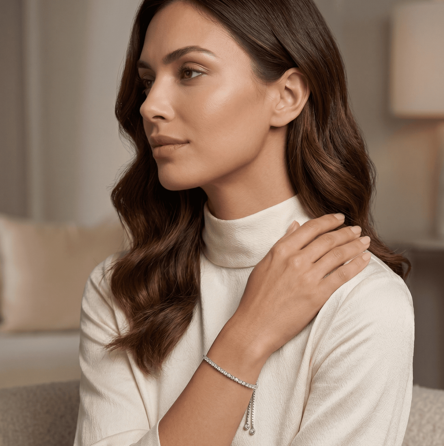 Élan Adjustable Tennis Bracelet