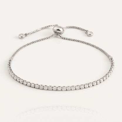 Élan Adjustable Tennis Bracelet