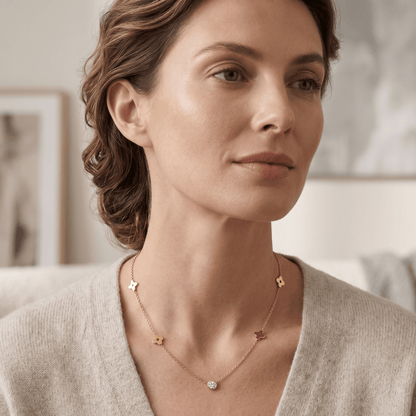 Elaris Bloom Crystal Necklace