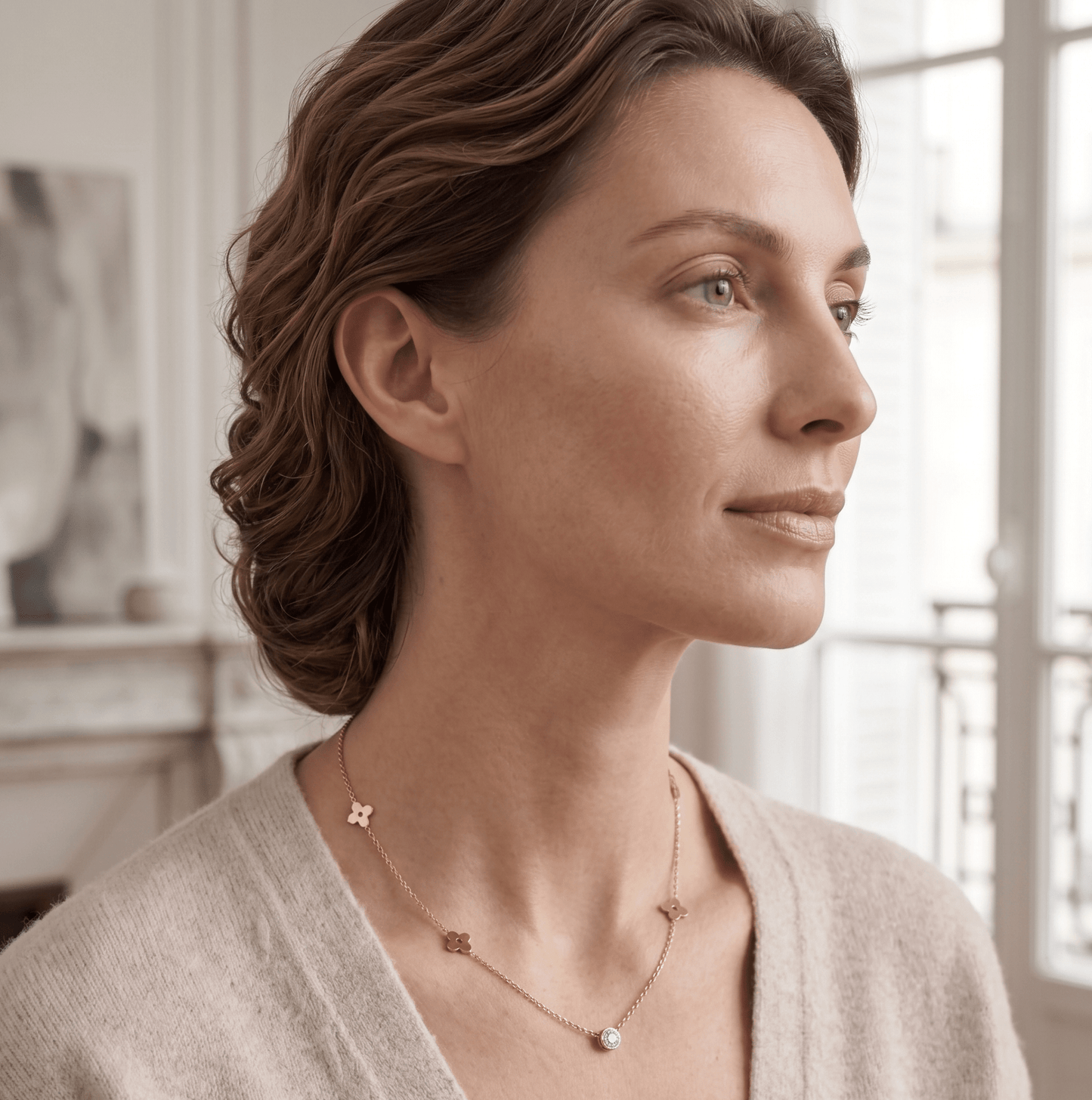 Elaris Bloom Crystal Necklace