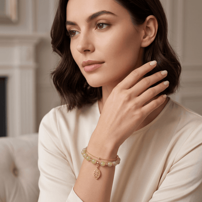 Elysian Leaf Bracelet
