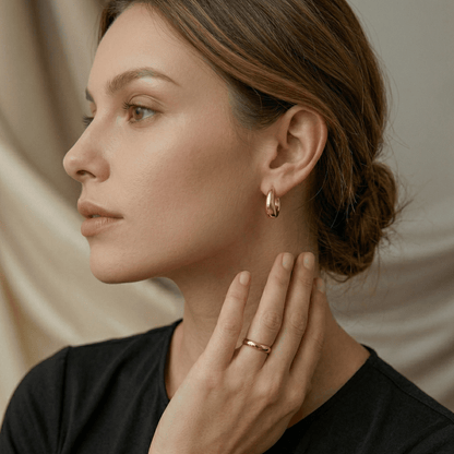 Essential Gold Huggie Earrings