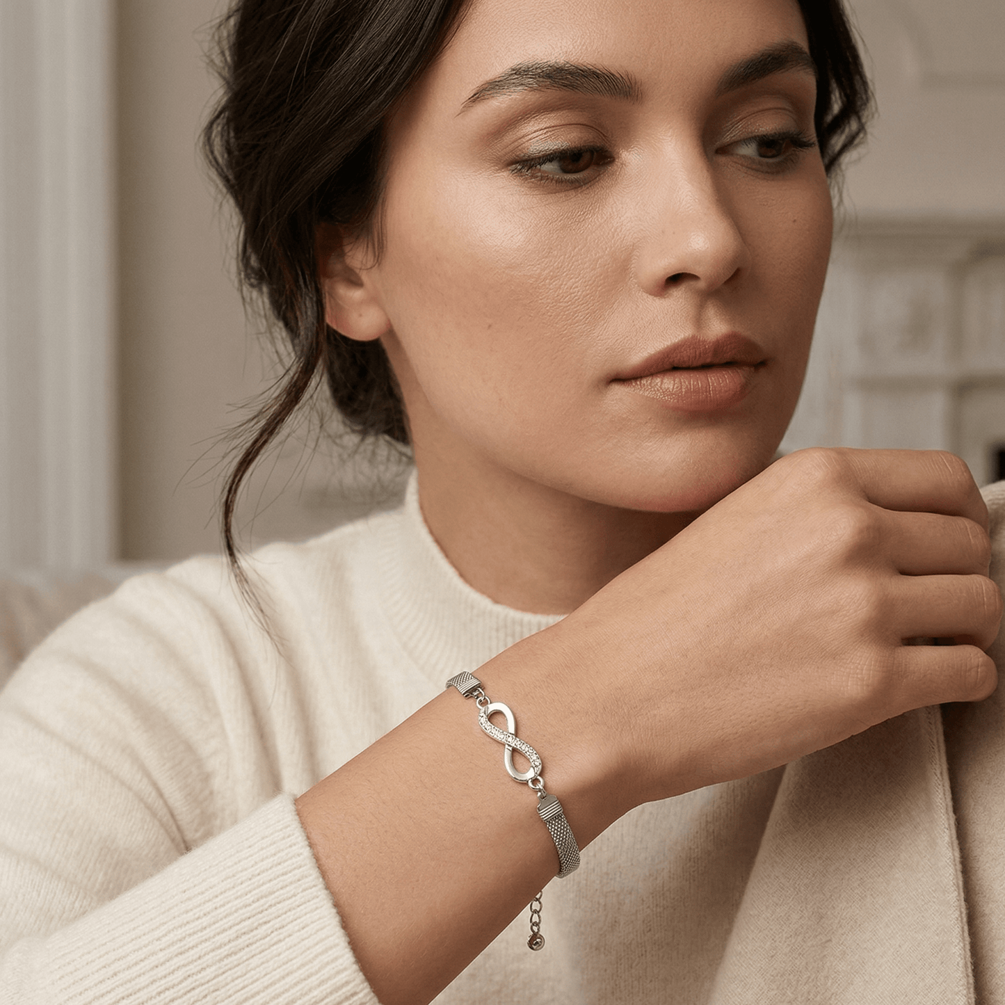 Infinity Crystal Bracelet