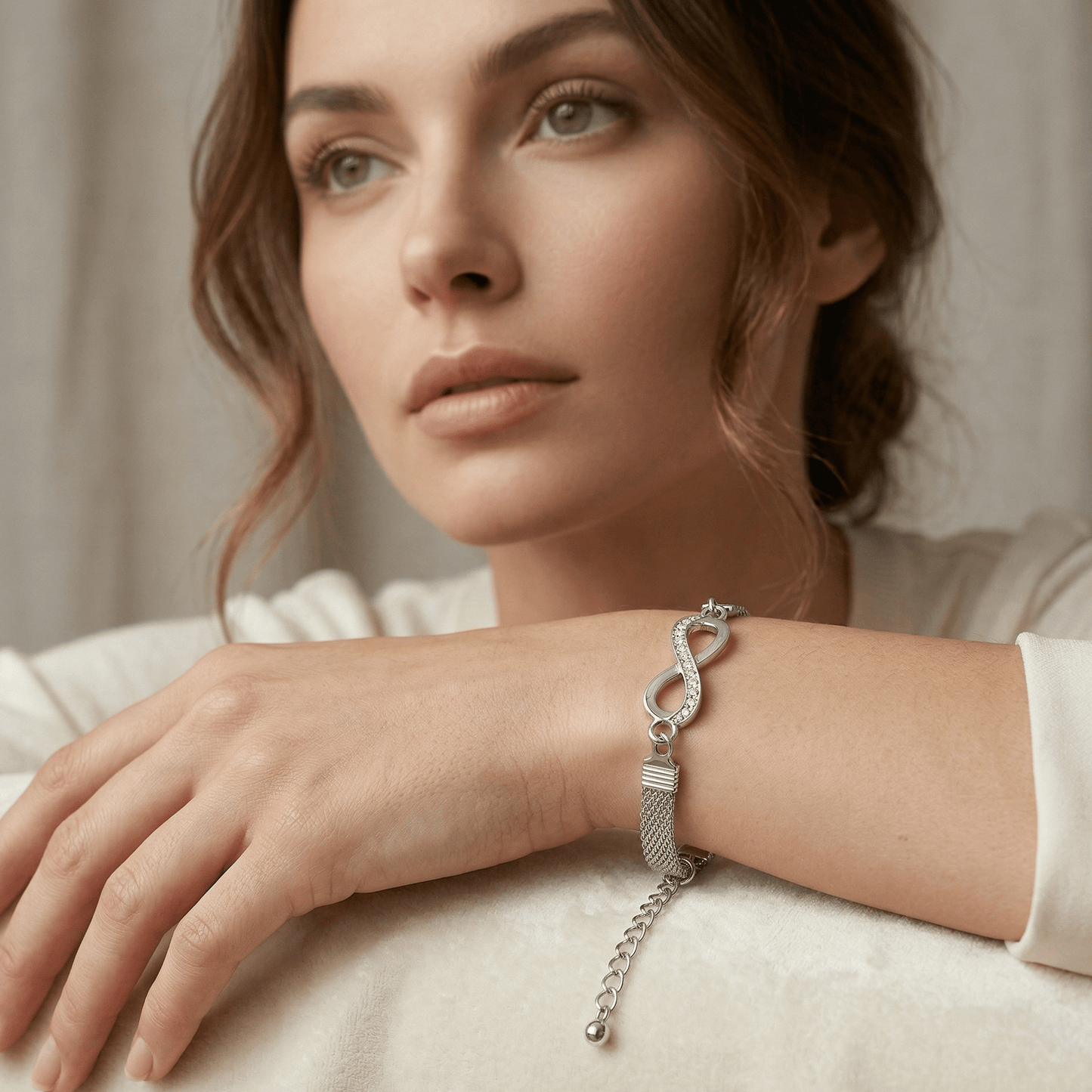 Infinity Crystal Bracelet