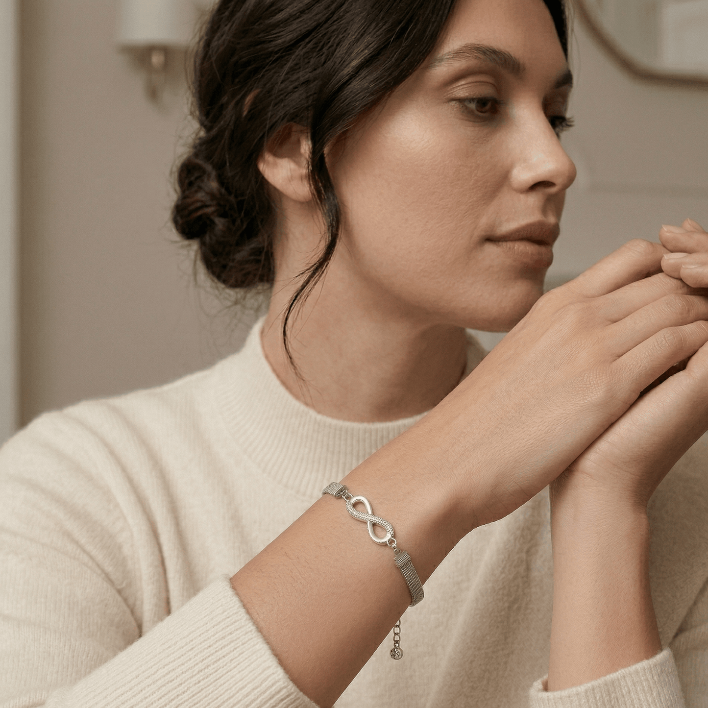 Infinity Crystal Bracelet