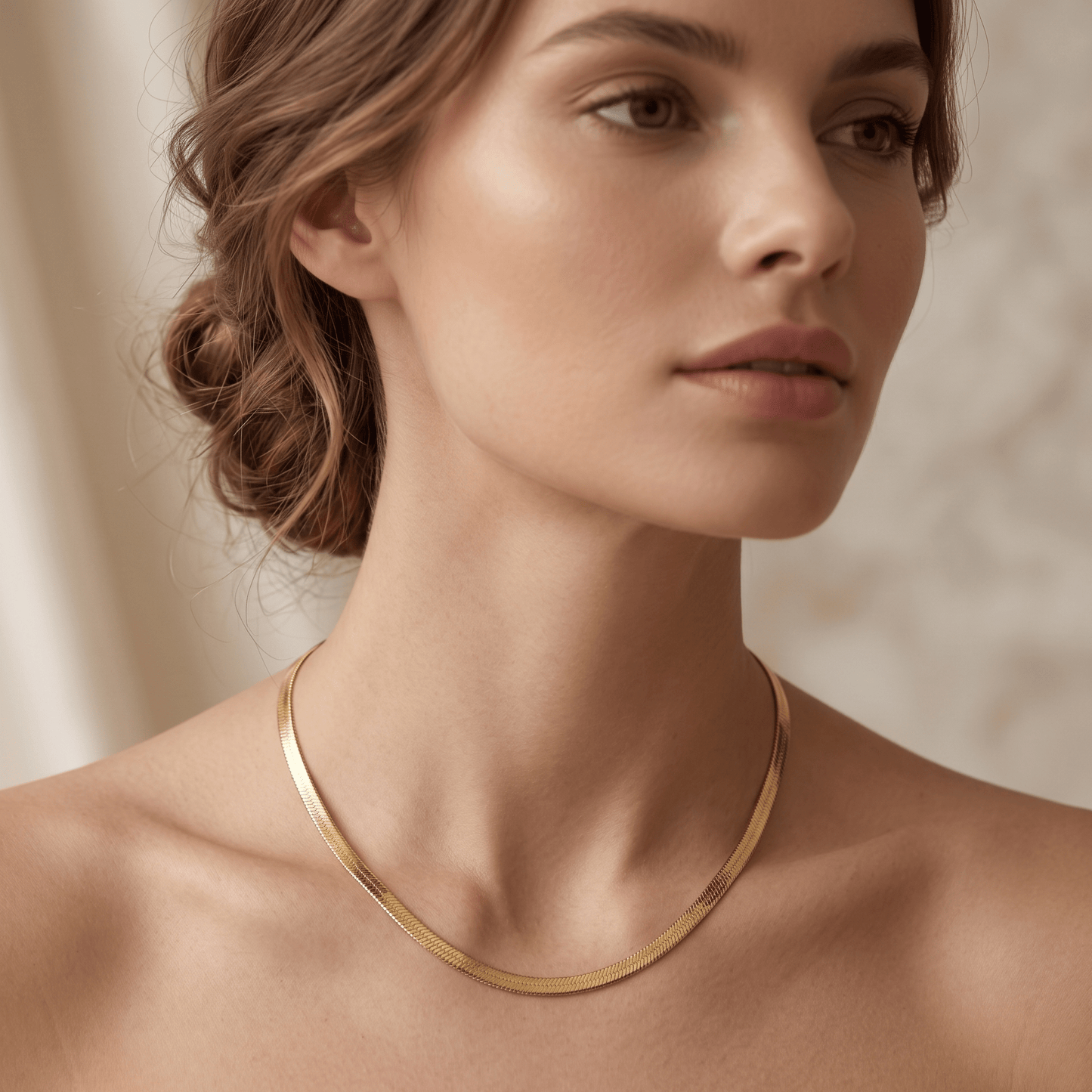 Lumière Snake Chain Necklace