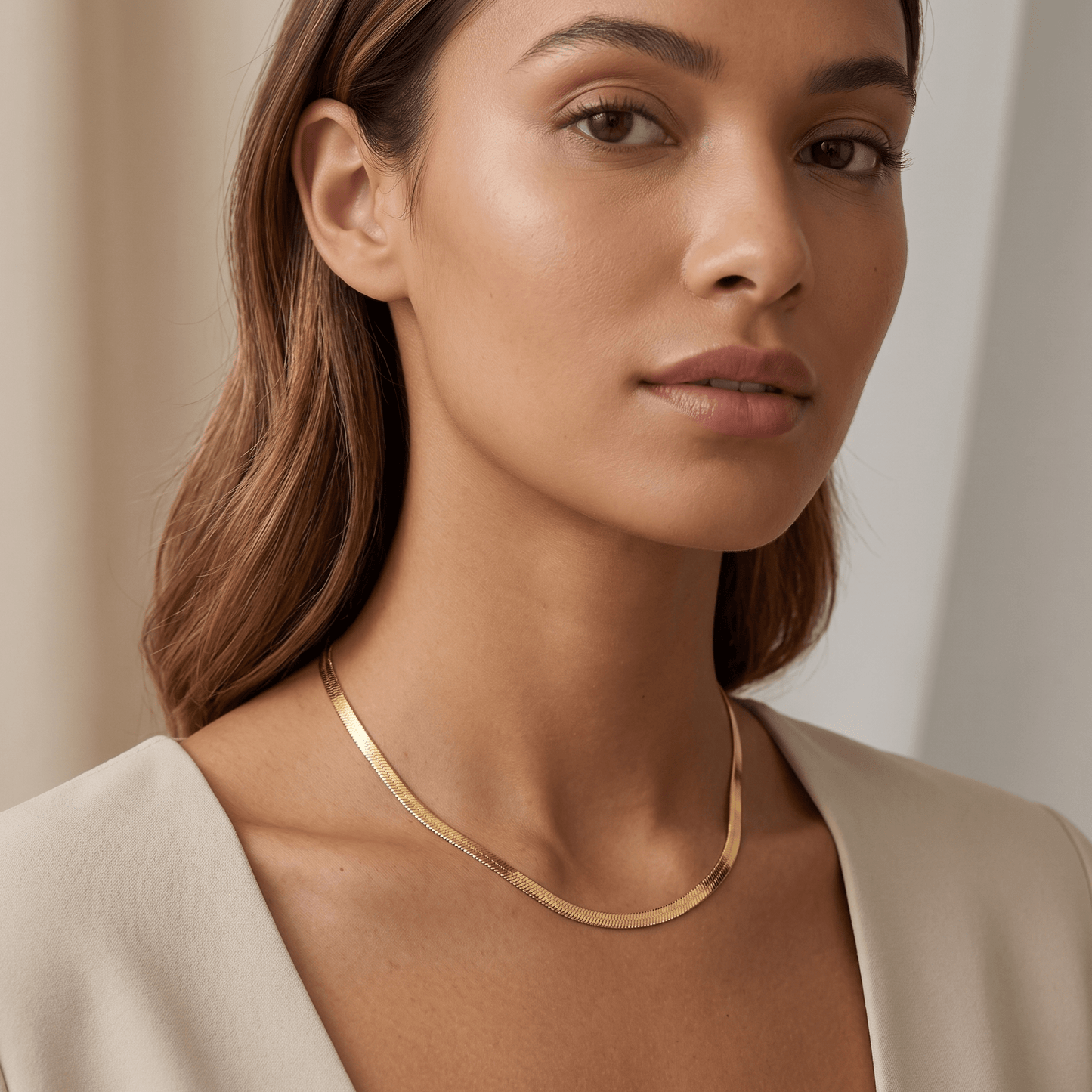 Lumière Snake Chain Necklace