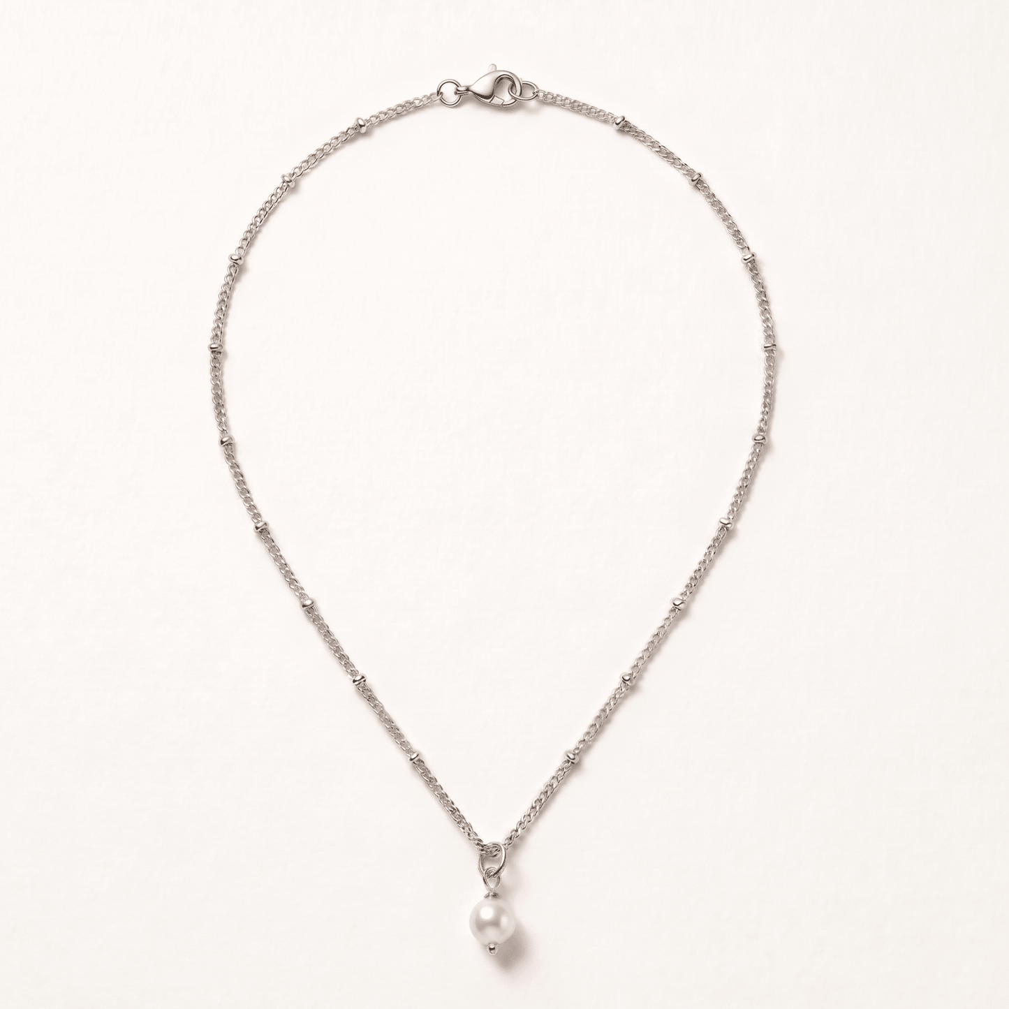 Luna Pearl Drop Necklace