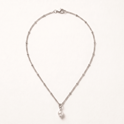 Luna Pearl Drop Necklace