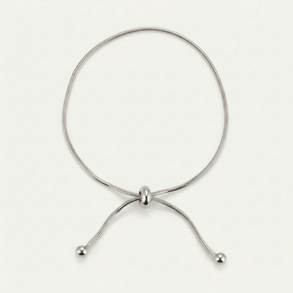 Minimal Gold Adjustable Anklet