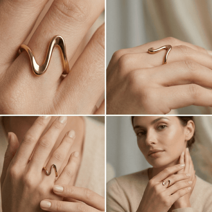 Minimal Wave Adjustable Ring