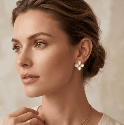 Pearl Bloom Earrings