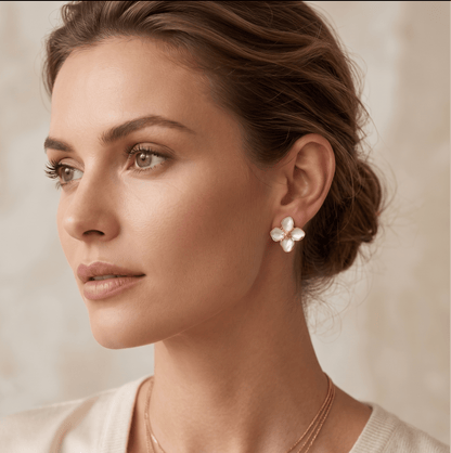 Pearl Bloom Earrings