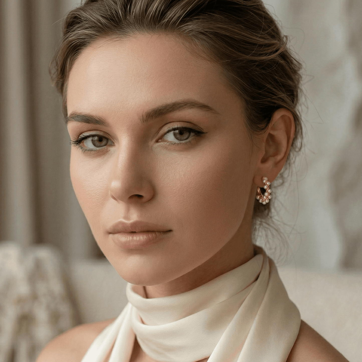 Pearl Signature Hoops