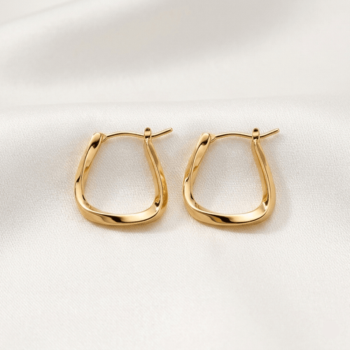 Sienna Square Hoop Earrings