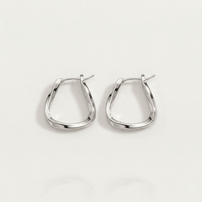 Sienna Square Hoop Earrings