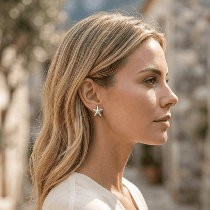 Starfish Stud Earrings
